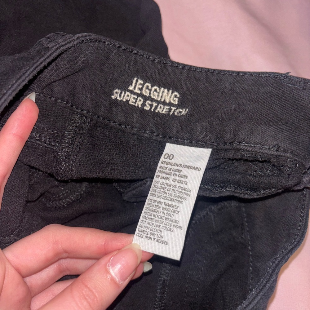 Black Denim Jeggings for Effortless Style